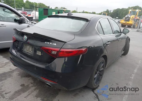 2017 Alfa Romeo Giulia Rwd from USA, damaged, VIN ZARFAEBN2H7546529